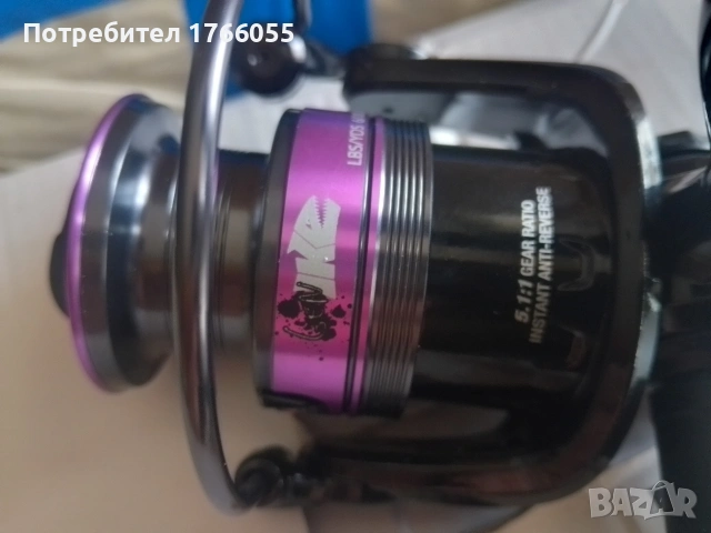 спининг въдица Abu Garcia Gen Ike+Спининг макара Abu Garcia Gen Ike, снимка 2 - Въдици - 51251781