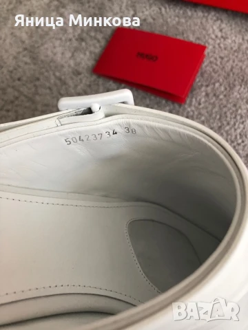 Дамски чехли Hugo Boss- нови, естествена кожа, снимка 6 - Чехли - 51235133