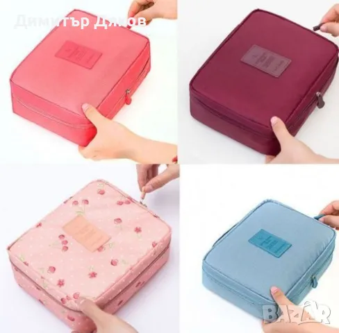 Козметичен куфар с няколко отделения подходящ за пътуване HZH11, снимка 2 - Други - 48089163