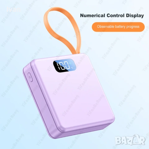 Външна батерия Power Bank за 3 броя батерии 18650 !!!Бързо зареждане PD version: 22.5W!!!, снимка 7 - Оригинални батерии - 53983551