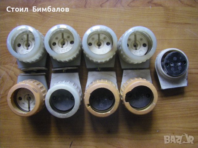 Български фасунги за луминисцентни лампи, снимка 1 - Други машини и части - 42863516