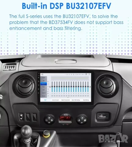 Мултимедия за Renault Master, Nissan NV400, Opel Movano, Двоен дин, Android Навигация, плеър Андроид, снимка 8 - Аксесоари и консумативи - 50155510