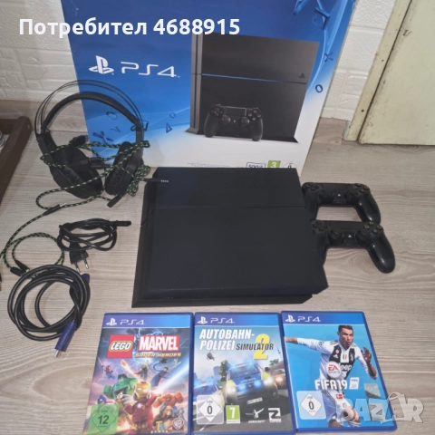 Playstation4, снимка 3 - PlayStation конзоли - 52864029