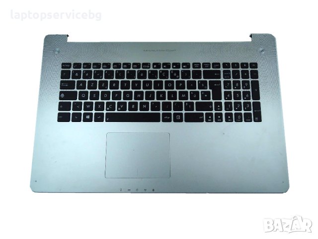 ASUS N750JV N750 N750JK Клавиатура с корпус и тъчпад 13N0-PTA0201 13NB0201AM0401, снимка 1 - Части за лаптопи - 44405494