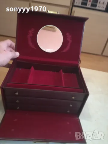 КУТИЯ ЗА БИЖУТА 2-ВНОС ГЕРМАНИЯ 1402251328, снимка 7 - Антикварни и старинни предмети - 49126764