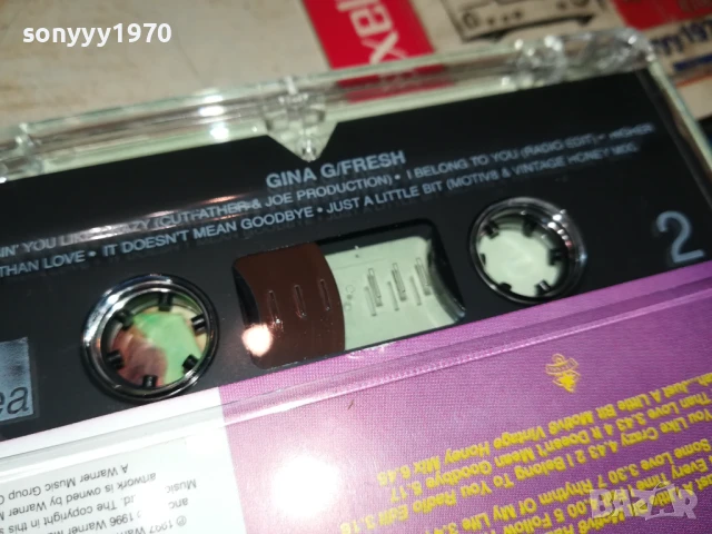 заявена-GINA G/FRESH-ORIGINAL TAPE 0606251057, снимка 12 - Аудио касети - 50571210