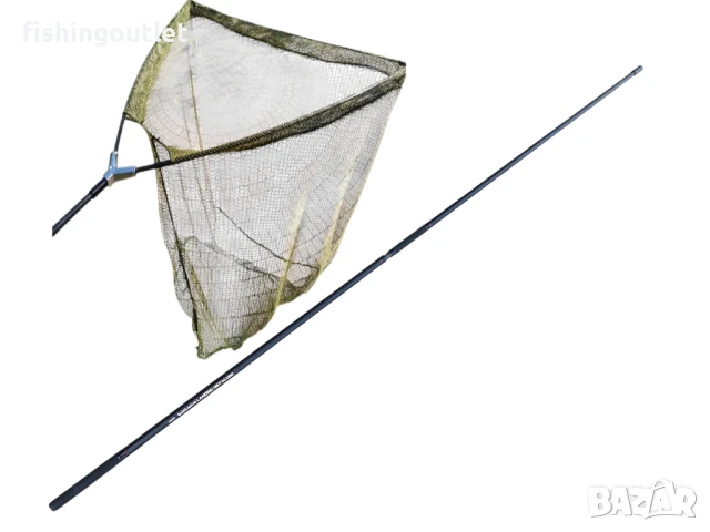 Шаранджийски кеп 100х100см с дръжка 180см от две части