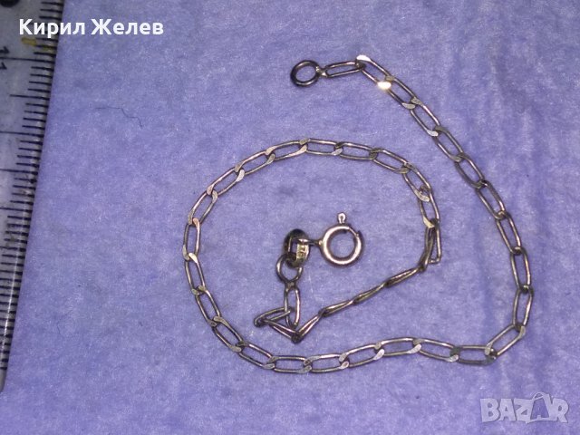 ФИНА СРЕБЪРНА ГРИВНА СРЕБРО 925 КЛАСИЧЕСКА РЕТРО ПЛЕТКА РЪЧНА ИЗРАБОТКА 31358, снимка 8 - Гривни - 42762965