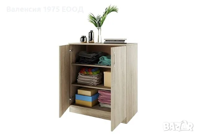 Скрин Сити 3009 сонома, орех или комбинация бяло/ сонома, снимка 4 - Скринове - 20978619