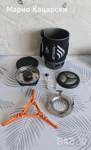 Jetboil carbon zip с coffee set и адаптер за съдове , снимка 3 - Газови котлони - 51525403
