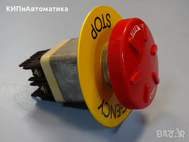 авариен бутон stop butom FUJI Electric AH30-B1 push button switch, снимка 8 - Резервни части за машини - 49193266