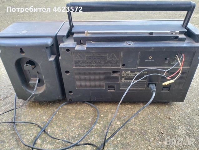 Радиокасетофон Aiwa, снимка 5 - Антикварни и старинни предмети - 53110660