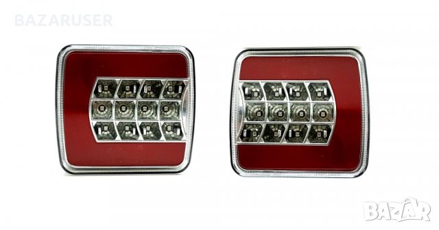 Стоп LED TRS004 (2бр.к-т) L+R -33063, снимка 3 - Аксесоари и консумативи - 30493182
