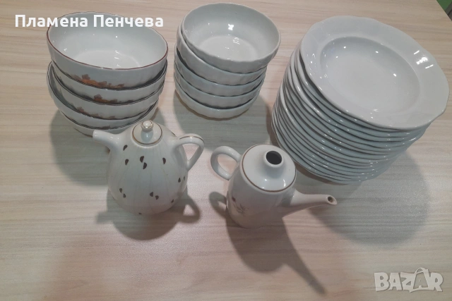 купички, чинии, чаиници 