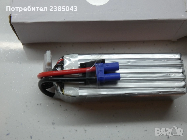 Батерия за RC модели 22.2V, 4500mAh, радиоуправляеми лодки, дрон, коли Li-Polymer, снимка 4 - Дронове и аксесоари - 51949341