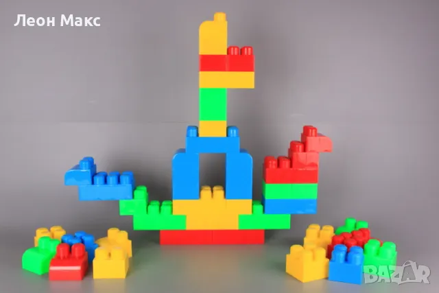 Конструктор с едри елементи 24 части, за малки деца, снимка 5 - Конструктори - 47799699