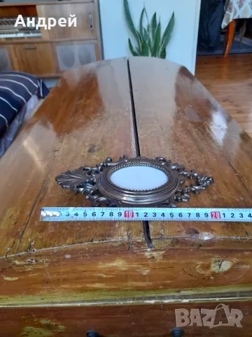 Стара рамка за снимка,огледало, снимка 5 - Други ценни предмети - 48897254