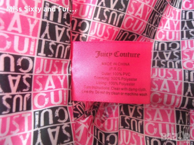 JUICY COUTURE-нова розова чанта, снимка 6 - Чанти - 29554767