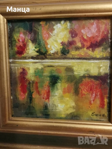 Авторска картина масло, снимка 2 - Картини - 51626913