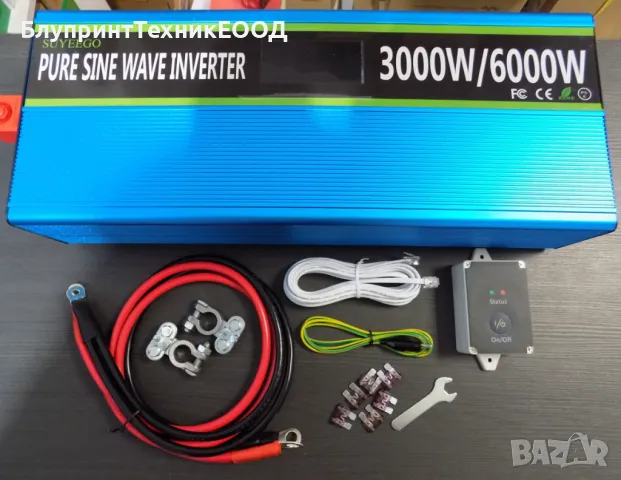Инвертори SUYEEGO 3000/6000W чиста синусоида, снимка 12 - Друга електроника - 43223584