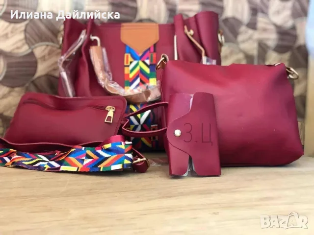 Тотален Хит Дамска чанта 4 в 1, снимка 2 - Чанти - 56367632