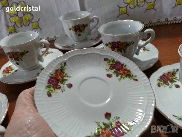 Полски порцелан чаши за кафе , снимка 3 - Антикварни и старинни предмети - 40557206