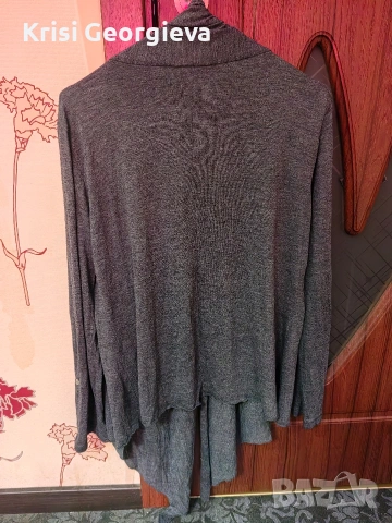 Дамска Плетена жилетка , снимка 2 - Жилетки - 54244926