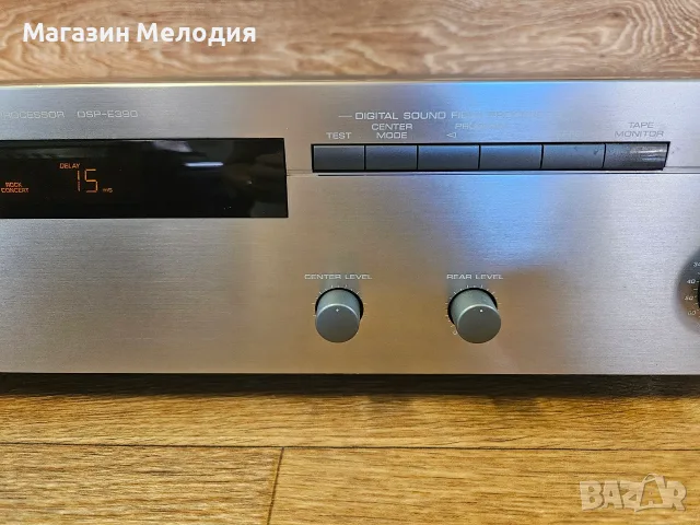 Аудио процесор Yamaha DSP-E390 Natural Sound – Аналогова магия и Cinema DSP от Златната ера, снимка 5 - Ресийвъри, усилватели, смесителни пултове - 55885202