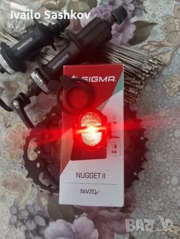 Заден фар SIGMA Nugget II, снимка 6 - Аксесоари за велосипеди - 56168753