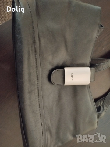 Дамска чанта от естествена кожа Gucci , снимка 3 - Чанти - 53884469