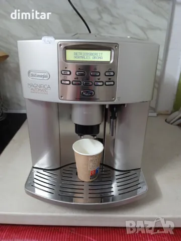 Кафе автомат Delonghi Magnifica Automatic Cappuccino, снимка 2 - Кафемашини - 48595749