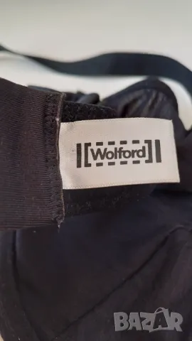 Черен сутиен Wolford 80D, снимка 4 - Бельо - 48508803