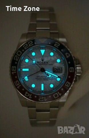 Rolex GMT-Master II 40mm "Pepsi" White Gold Meteorite Dial Ceramic Automatic Различни Варианти, снимка 8 - Мъжки - 54060782