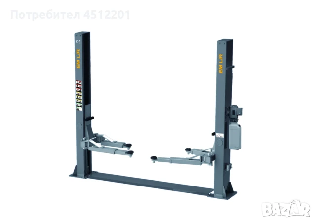 Двуколонен подемник 4т без ПОДАРЪК ГАЙКОВЕРТ с включен ДДС