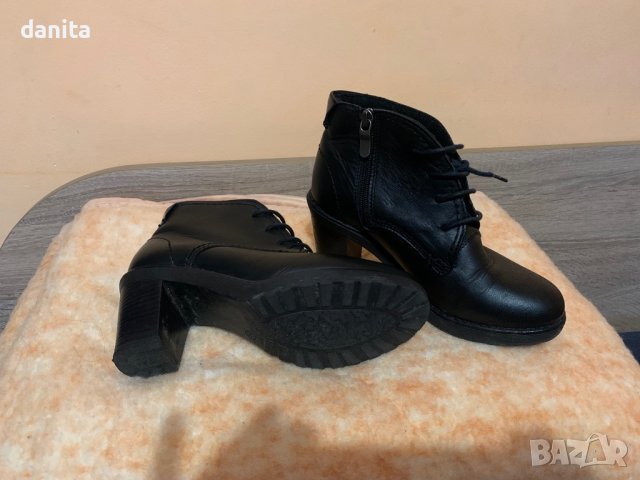 Grazia-Боти от естествена кожа, снимка 2 - Дамски боти - 38649774