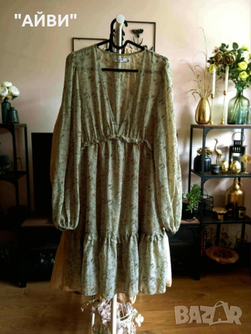 Дамска нежна маркова рокля, снимка 5 - Рокли - 52186940