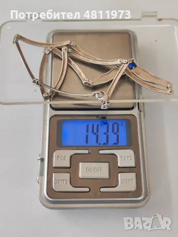 Сребърно колие 925, снимка 6 - Колиета, медальони, синджири - 56310924