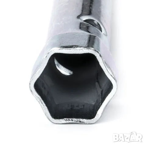 Двустранен тръбен ключ за свещи 16 и 21 mm 15 cm, снимка 2 - Аксесоари и консумативи - 55867190