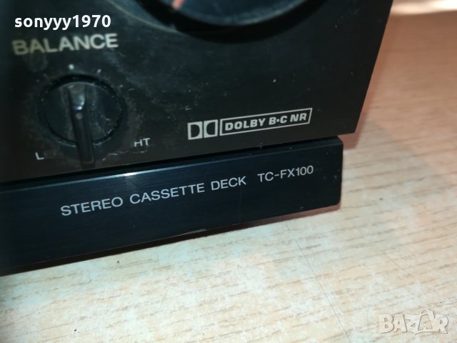 sony tc-fx100 deck-made in japan 0601211413, снимка 8 - Декове - 31328378