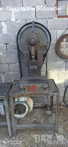 ексценрик преса 28 тона ексцентрикова преса ексцентрична преса, снимка 3 - Други машини и части - 54231302