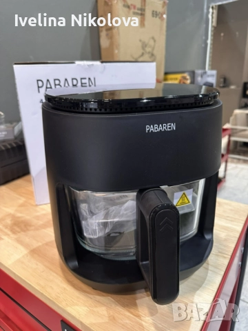 PABAREN 4.5L 1500W  Дигитален екран модел от 2025 , снимка 4 - Фритюрници - 52194146
