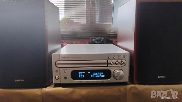 Mini Hi-Fi система Denon RCD-M33 / SC-M37, снимка 2 - Аудиосистеми - 53028666