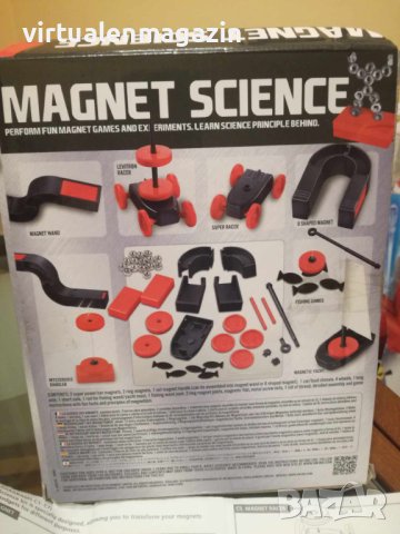 Игра с магнити и наука - Magnet Science, снимка 3 - Образователни игри - 42760446