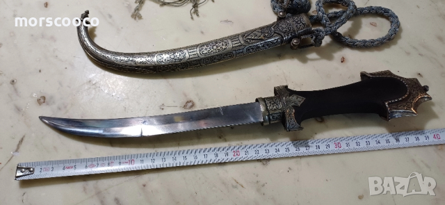 Голяма кумая кинжал кама ханджар , снимка 2 - Други инструменти - 52578229
