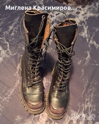 Кубинки/ботуши, снимка 3 - Дамски ботуши - 48217409