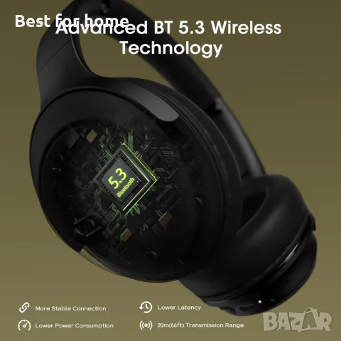 DOQAUS Life 5 Bluetooth слушалки, снимка 5 - Слушалки и портативни колонки - 48131776