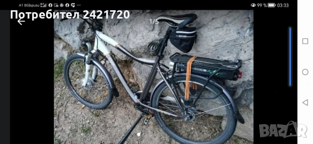 Електрически велосипед , снимка 3 - Велосипеди - 50907141