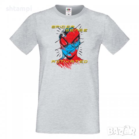 Мъжка тениска Spider Sense Activated Игра,Изненада,Подарък,Празник,Повод, снимка 10 - Тениски - 37246930