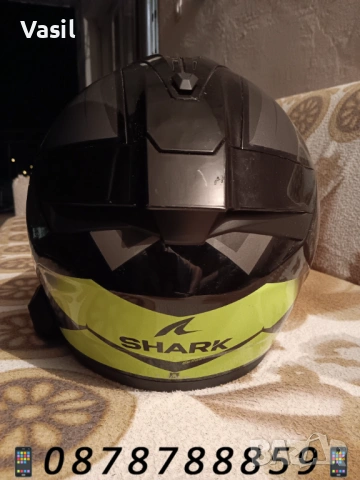 Каска SHARK Ridill 2 Berserk + интерком, мешка и кутия, снимка 2 - Аксесоари и консумативи - 53048403