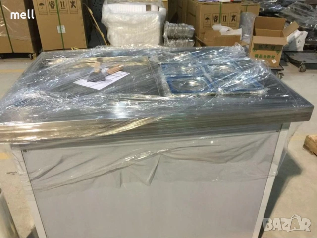 Машина за тайландски сладолед на плоча. Възможен лизинг. , снимка 3 - Други машини и части - 53158116